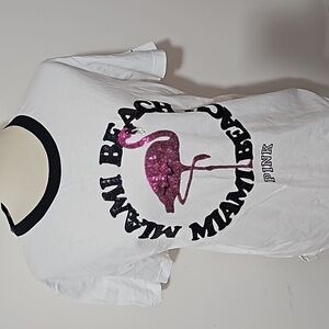 NWOT RARE Victoria’s Secret Pink MIAMI Destination M Flamingo